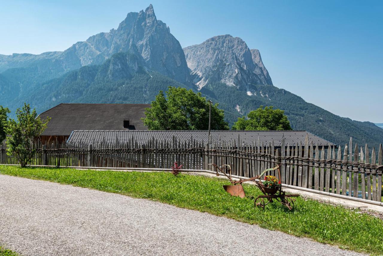 Schildberghof Panorama Apartment Siusi Luaran gambar
